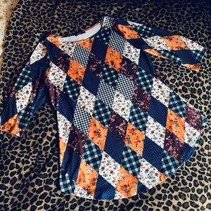 NWOT Women’s size XL Lily Patchwprk Dress.